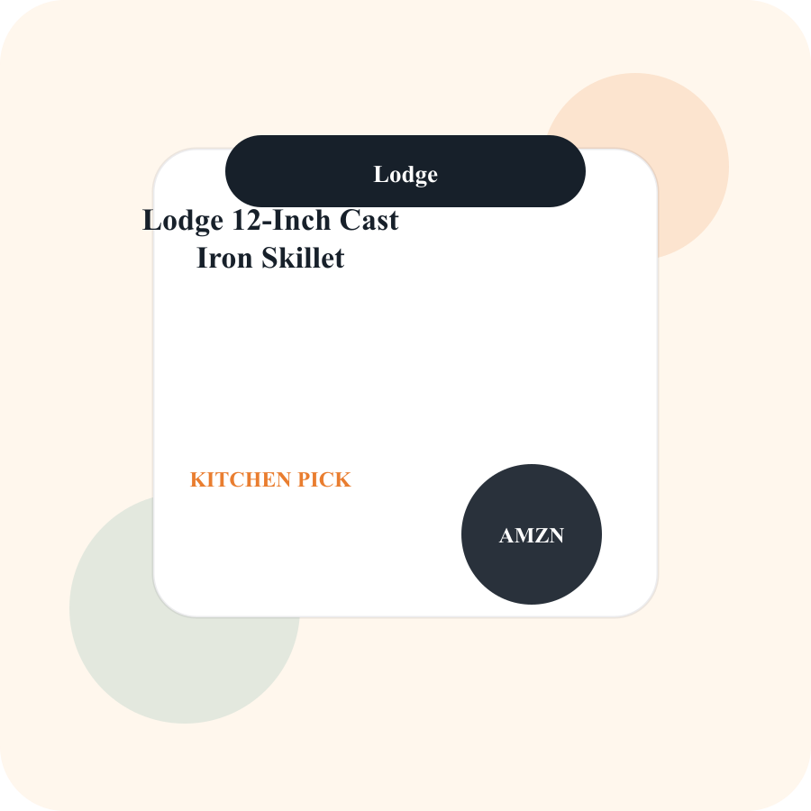 Lodge 12-Inch Cast Iron Skillet