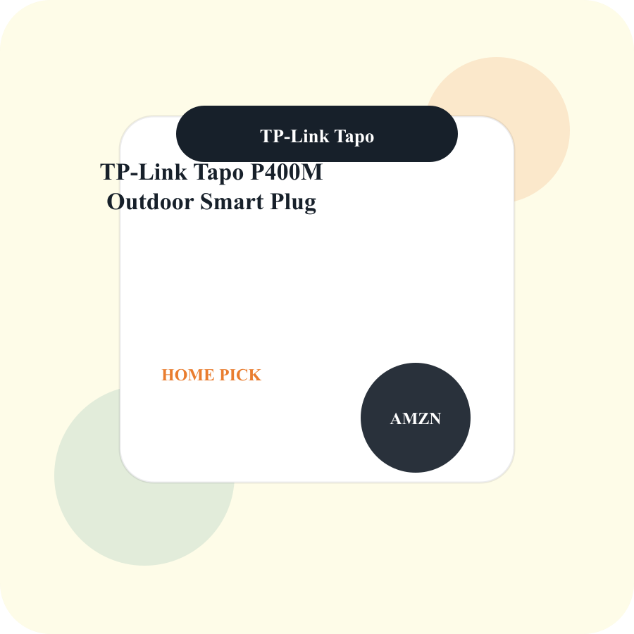 TP-Link Tapo P400M Outdoor Smart Plug